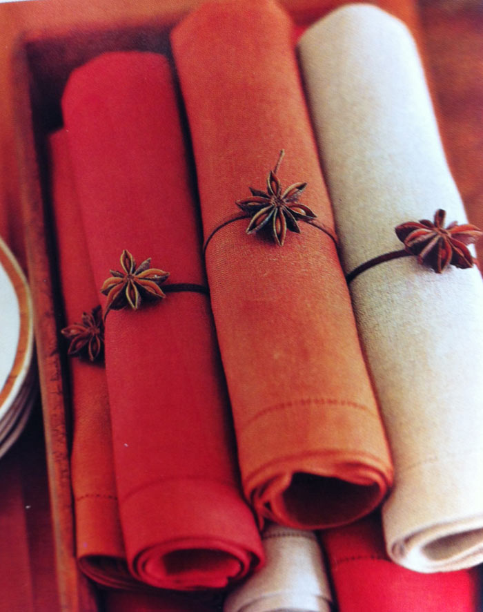 Anise Napkin Rings